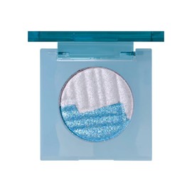 Glitzer Lidschatten Palette - 2-in-1 Multichrome Metallischer Schimmer - Hochpigmentiertes Aurora Augenpuder, Lang anhaltend, holographisch & duochrom Chamäleon-Effekt Highlighter & Lidschatten (S30#)