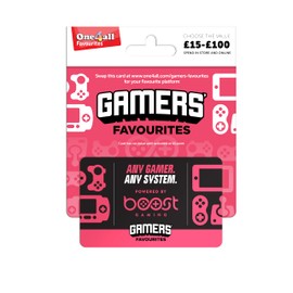 One4all Gamers Favourites £30 - UK Redemption - Delivered by post