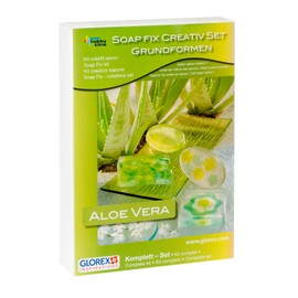 GLOREX 6 1600 716 - SoapFix Creative Set for Making Individual Soaps with Aloe Vera, Includes Instructions and Accessories, for an Exciting Bath Experience or as a Creative Idea to Give as a Gift