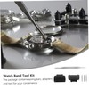 Operitacx Professional Watch Maintenance Kit Nylon Strap Tool Set Watch