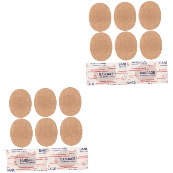 FOMIYES 2sets Outdoor Elastic Fabric Breathable Patches Small for Fingertip