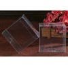 Transparent Packaging Box Set: 100 Pieces Transparent Gift Boxes Macaron
