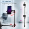 Akeipho 21"/53cm Adjustable Magic Arm with Super Clamp, Overhead Phone