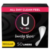 U by Kotex Barely There Thin Liners 50 ea (Pack
