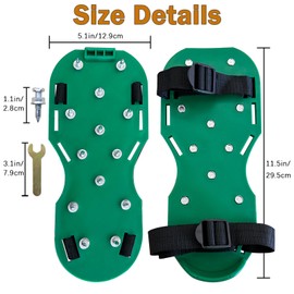 Epoxy Shoes, Gunite Spikes Shoes, Spike Shoes for Epoxy Flooring, with 1" Short Spikes Perfect For Epoxy Floor, Overlays, Epoxy Floor Kit, Garage Floor Epoxy Kit, Epoxy Garage Floor Coating Kit