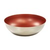Tupperware Allegra 800 ml Stainless Steel Red Bowl Serving Bowl