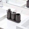 InterDesign iDesign Toothbrush Holder for Normal Toothbrushes, Spin Brushes, and