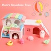 Aeyohni Squishies Mochi Squishy Toy 50pcs for Kids Party Favors