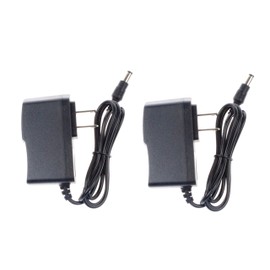 NOYITO AC to DC 5V 1A 1000mA Adapter Charger Converter Power Supply DC Interface 5.5 x 2.5 2.1mm Output Wire Length 4.9ft (Pack of 2)