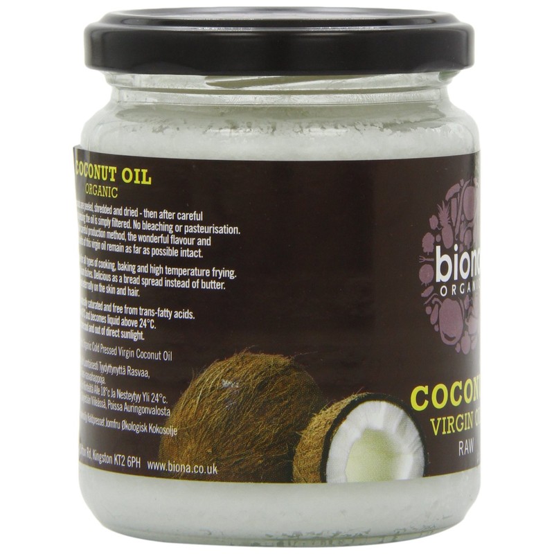 Biona Huile de coco vierge organique, 200g