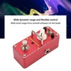Simulator Effect Pedal Tube True Bypass Distortion Tone Amplifier Guitar