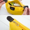SJBAUTYO 8 Multicoloured Cosmetic Bag Dumpling Shaped Nylon Foldable Travel