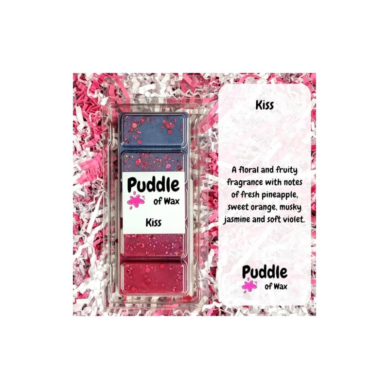 Puddle of Wax - Kiss Soy Wax Melt Snap Bar