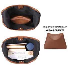 SENDEFN Tote Bag for Women Soft Hobo Tote，Large Shoulder Bags Ladies Tote Handbags Suitable for School Work Travel be Attached Small Wallet