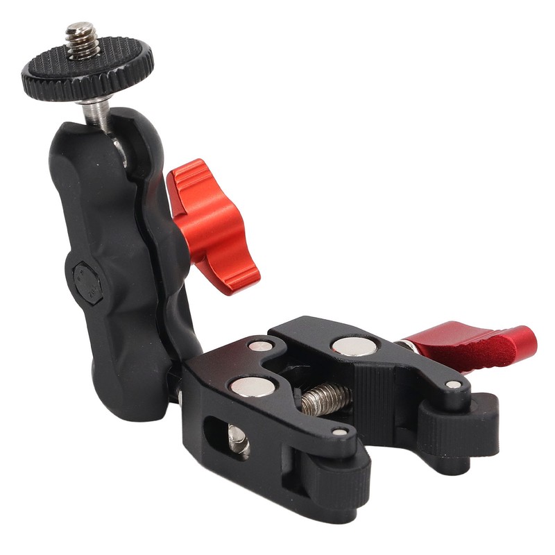 Camera Super Clamp Ball Head Crab Claw Clip Universal Monitor