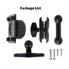 xik Aluminum AMPS Mount for 7-11" CarPlay Screen, [4-Button Lock][360°