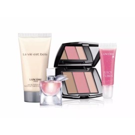 Lancôme Blush Palette , Body Lotion Juicy Tube in Miracle ,Eau de Parfum Lot 4