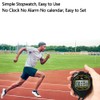 FCXJTU Digital Waterproof Stopwatch, No Bells, No Whistles, Easy Basic