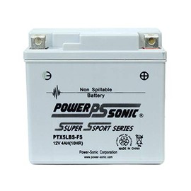 PTX5LBS-FS 12V 4AH 65 CCA - Sealed Lead Acid Battery