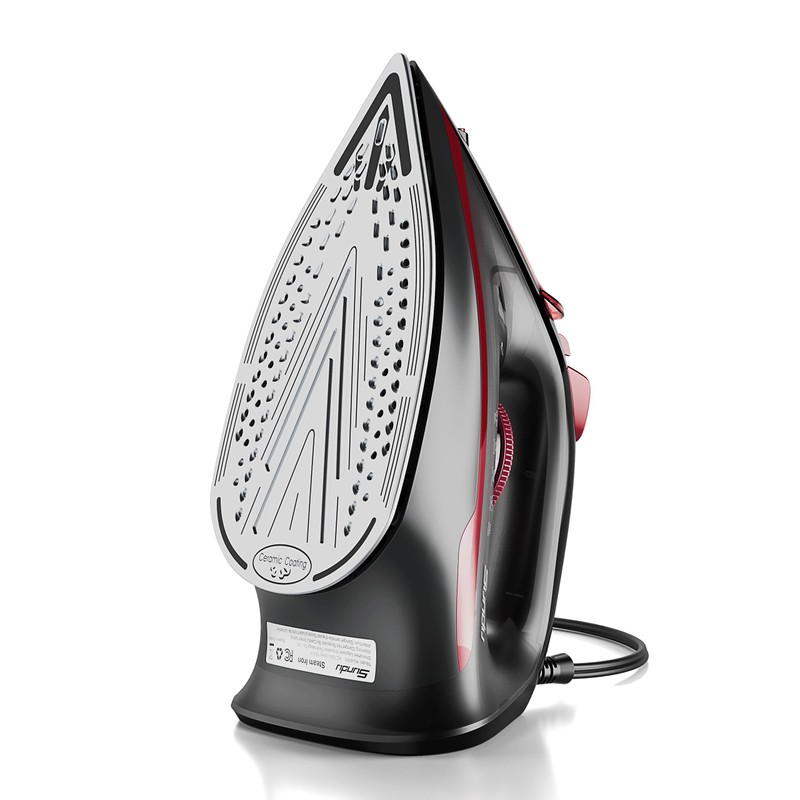 Sundu Steam Iron for Clothes with Rapid Heating Ceramic Coated