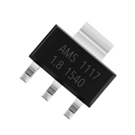 Chanzon SOT-223 AMS 1117 1.8 SMD Transistor 1.8 V Pack of 50 1.8 V Low Voltage Linear Regulator LDO
