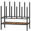 YATINEY Free Standing Shoe Rack, Tall Boots Rack Organizer, Boot
