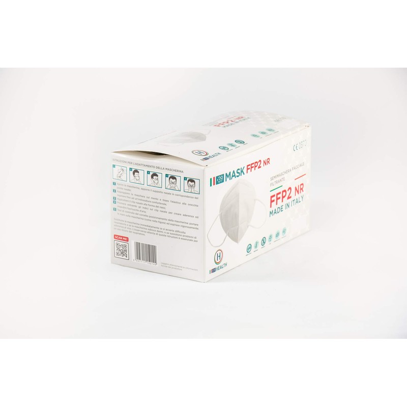 +39MASK - Pack of 15 FFP2 Masks, Certified CE0370, Individually