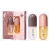 HQDA 2 Pcs Lip Plumper Set Natural Makeup Plumping Lip