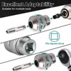 Bestwork Adjustable Tap Sockets, 6pcs Tap Socket Set, 1/4", 3/8",