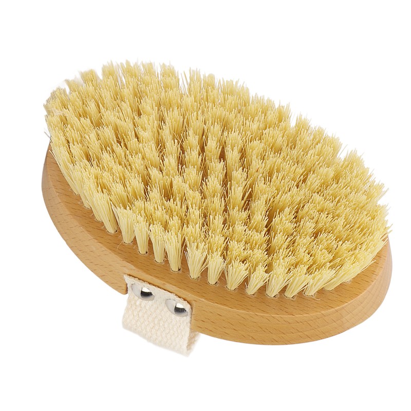 Massage Body Bath Brush Lymphatic Drainage Exfoliating Detox Deep Cleaning