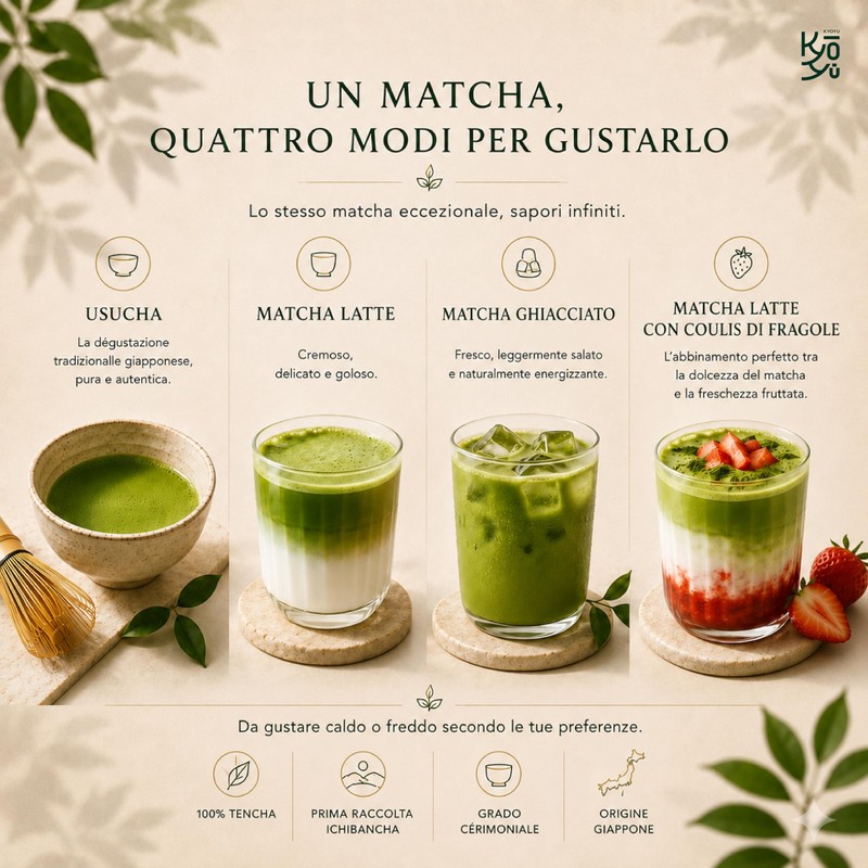 Matcha Giapponese Grado Cerimoniale – Tencha coltivato a Yame (Kyushu)