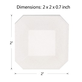 GasSaf Ceramic Briquettes Replacement for Lynx L27, L30, L42, CS30 and Other Gas Grills, 2" by 2" Each, Set of 50 pcs