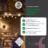 GuirLED - Outdoor garland with light balls LED guinguette -