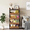 Tribesigns 5-Tier Vegetable Fruit Storage Rack Home Kitchen Storage Organizer