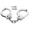 [SP-SHOP Package] White Wolf Handcuffs Single Lock Silver [White WOLF]
