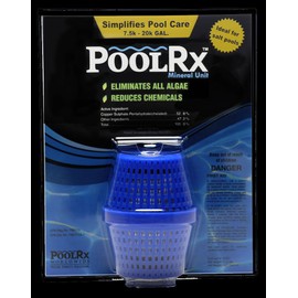 Pool RX 101001 6 Month Algaecide Blue Treats 7.5k-20k gallons, Single, Unit