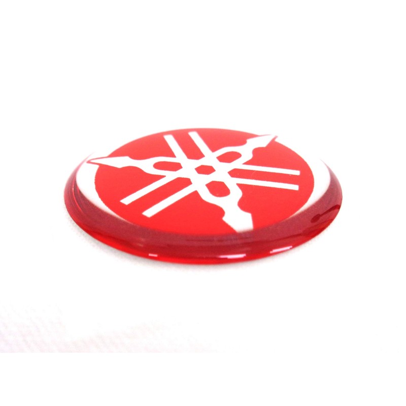 Yamaha Tuning Fork Emblem Sticker, Red, Genuine Product, 1.2 inches
