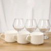 FRCOLOR 6 Pcs Clear L Shaped Shelf Dividers 7.9"X2.4"X1.2" Plastic