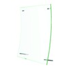 Deflecto Superior Image Curved Sign Holder, 8.5 x 11 Inches
