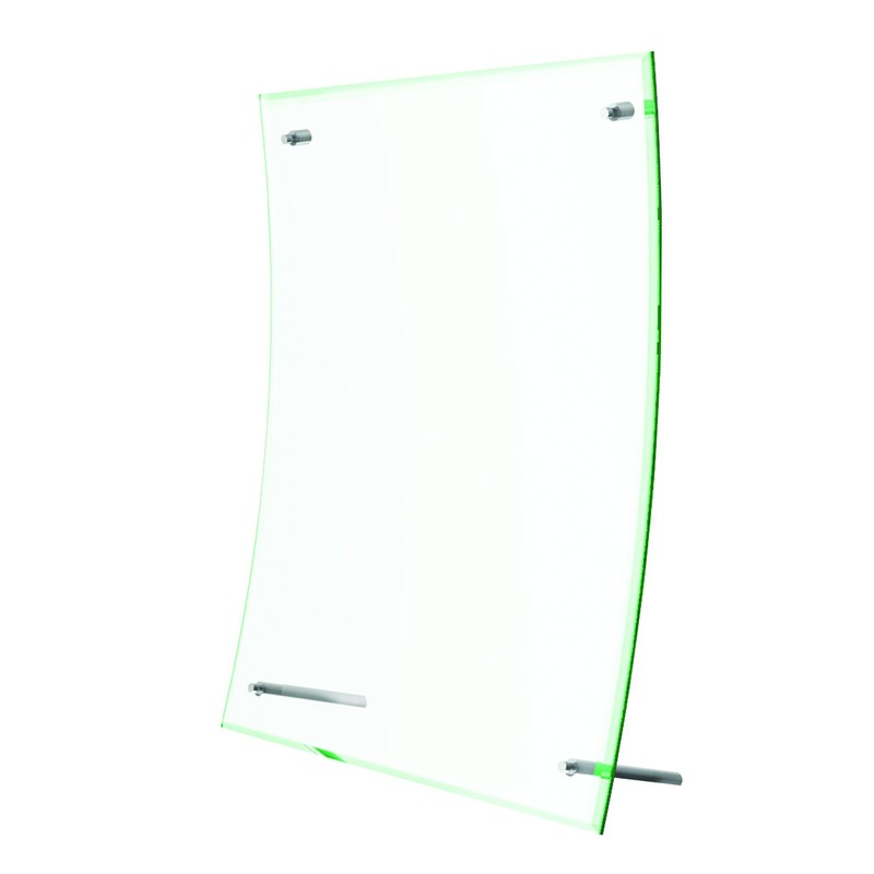 Deflecto Superior Image Curved Sign Holder, 8.5 x 11 Inches