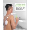 Fanwer 27.5" Back Scrubber for Shower,Back Brush with Long Hnadle