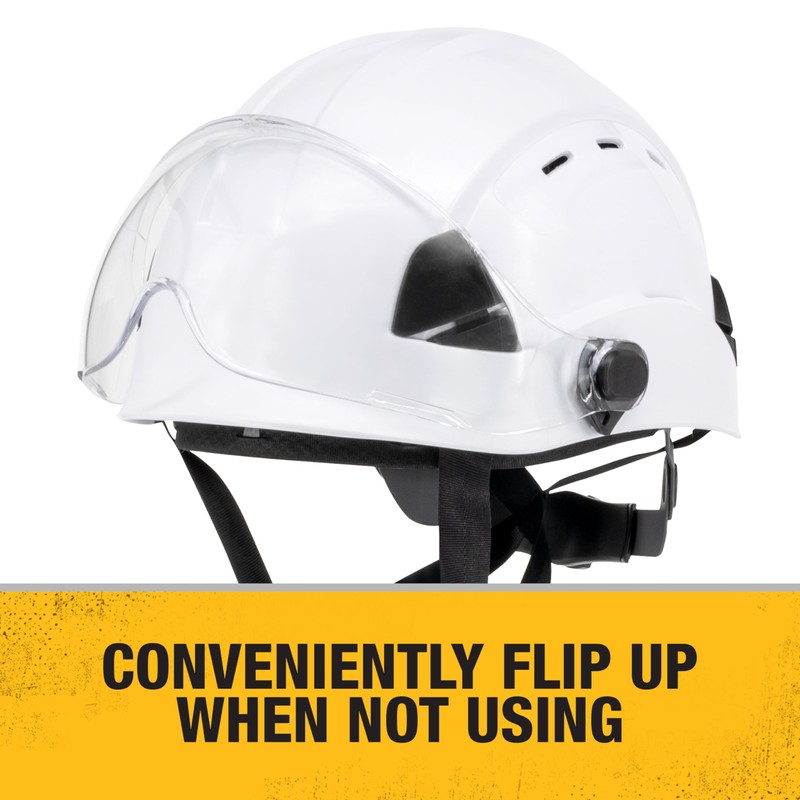 DEWALT DPG22-SH Visor with Premium Anti-Fog+ Clear Lens Designed to