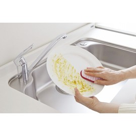 Souji-no-Kamisama (The God of Cleaning) Super Easy Brush W2, For Kitchen Use, Set of 2