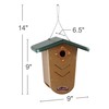 Kettle Moraine Recycled Moraine Bird House Nest Box for Wrens