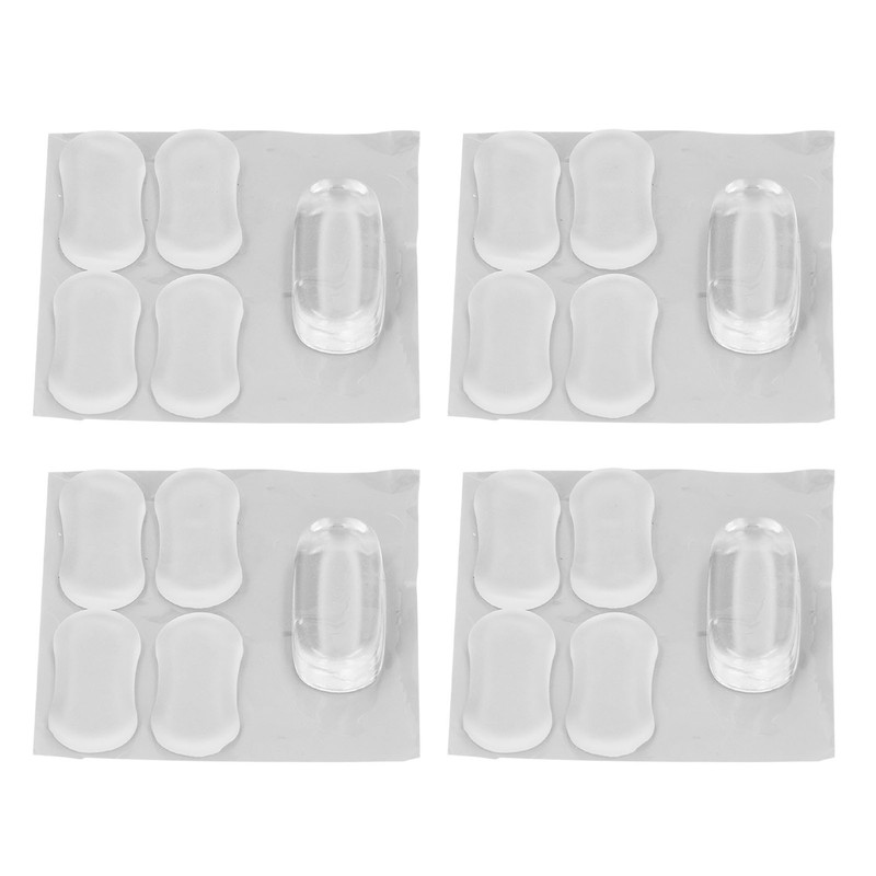 20PCS Toilet Lid Bumper Transparent Silicone Toilet Lid Bidet Replacement