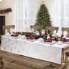 Alishomtll Christmas Tablecloth Table Cover Waterproof Table Cloth Rectangular Wipe