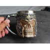 Tattva Tactical Skull Barrel Mug Rustic Medieval Feast 550ML Stainless