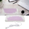 Gaming Keyboard USB 61 Keys Ergonomic Contrast Color 6 RGB