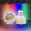 LIDESENMO 2-Pack LED Landscape Light 5W GU10 Red Green Blue