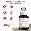 OBY Inositol con Myo Inositol, D-Chiro inositol, Acido Folico, Hierro,